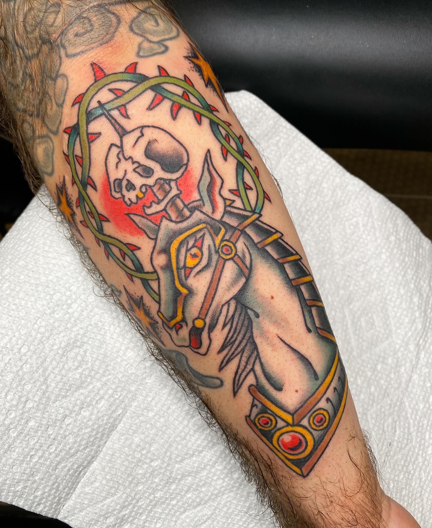 Tattoo by @morgana.sutherland — american_traditional