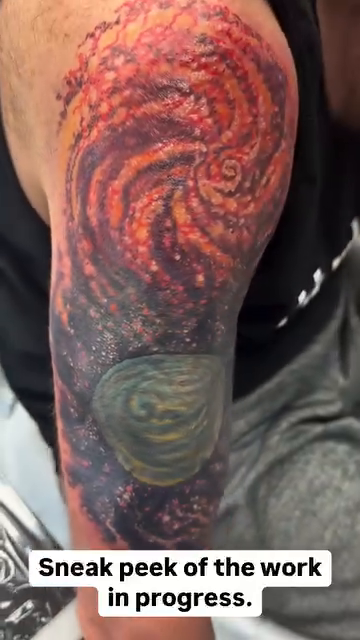 Tattoo by @jasonadkinstattoo — realism, trash_polka