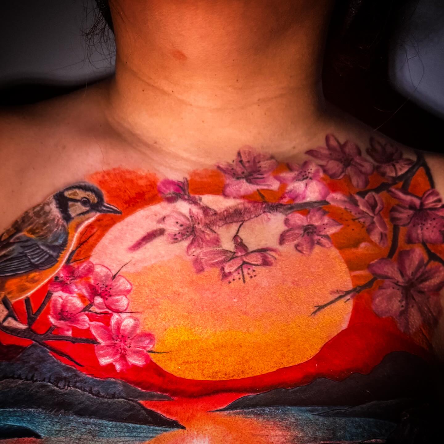 Tattoo by @gusbyrdtat2 — japanese_irezumi, dotwork