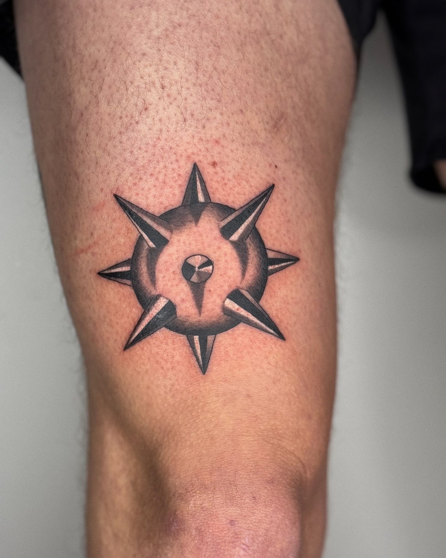 Tattoo by @sagejanetattoo — geometric