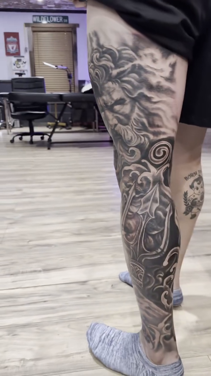 Tattoo by @codylambert_tattoos — realism, black_and_grey
