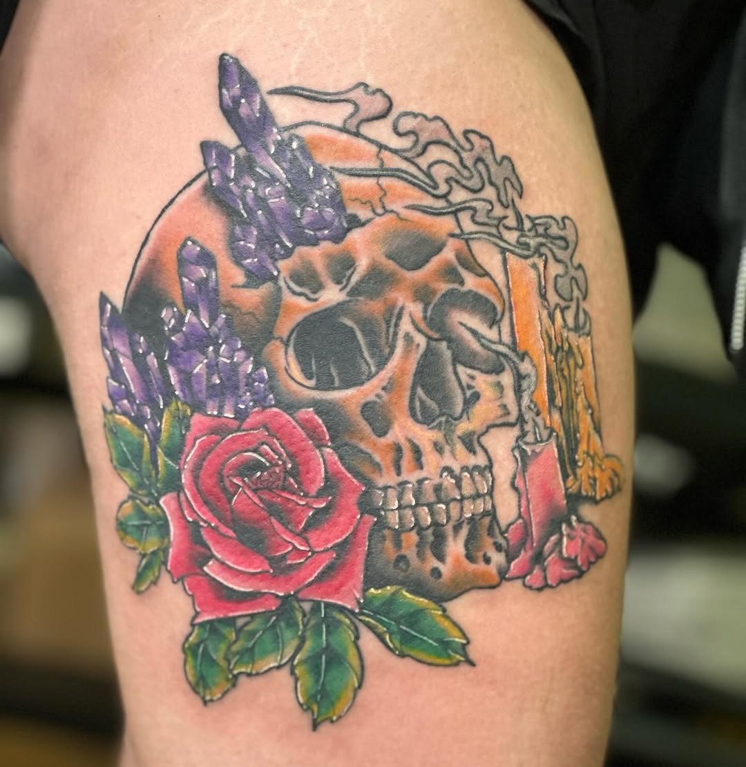 Tattoo by @sailorsushi_ — neo_traditional, realism