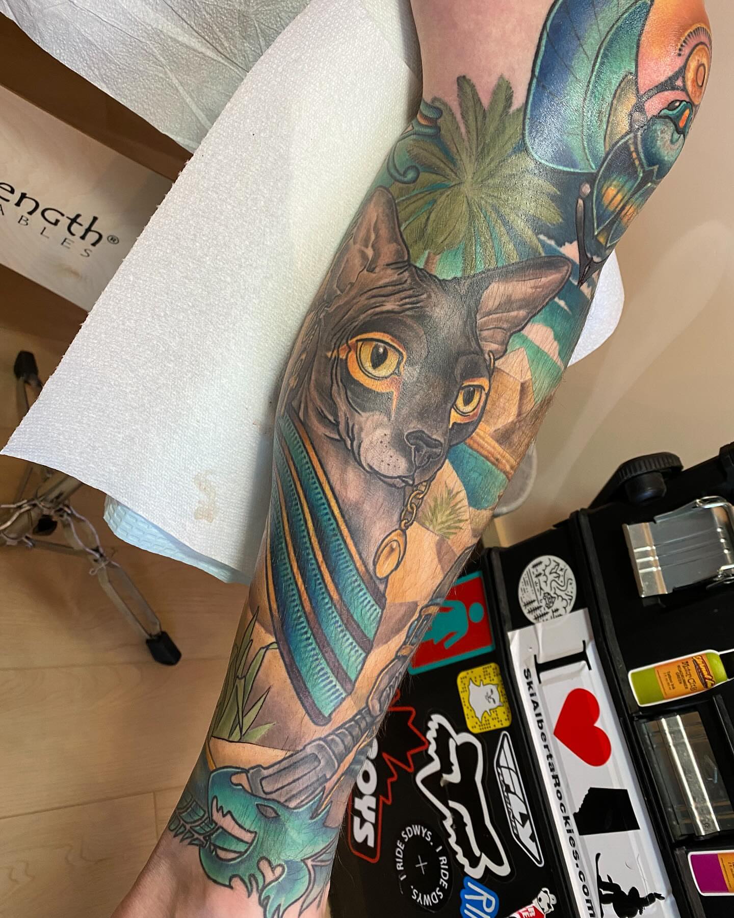 Tattoo by @art_by_dropkickdan — realism, dotwork