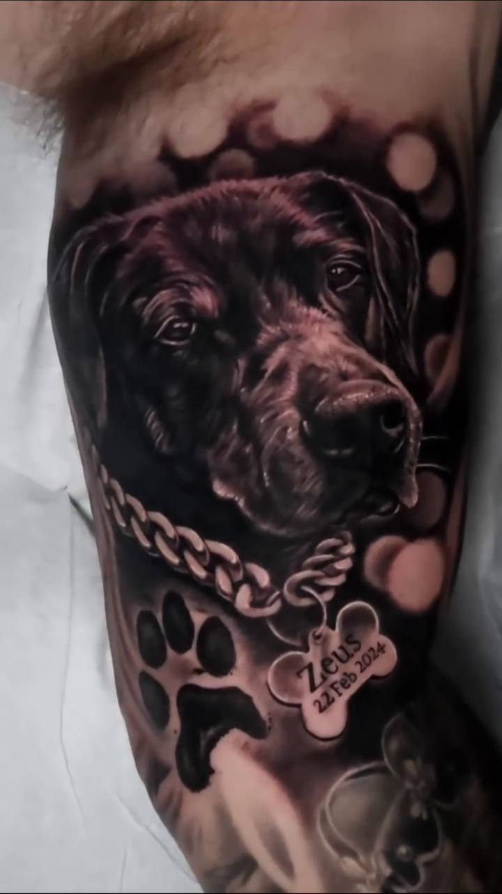 Tattoo by @tattoosbyshiva — realism, black_and_grey
