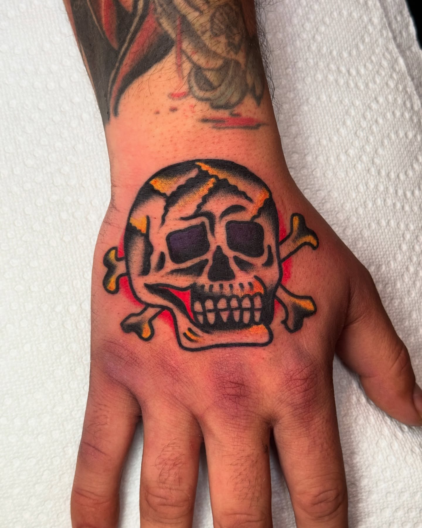 Tattoo by @angelhandstattoo — american_traditional