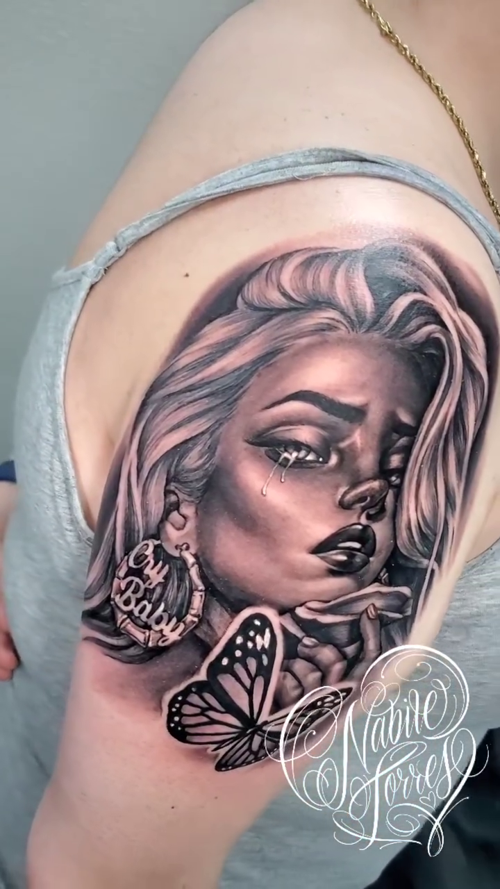 Tattoo by @nabiletorrestattoo — black_and_grey, realism