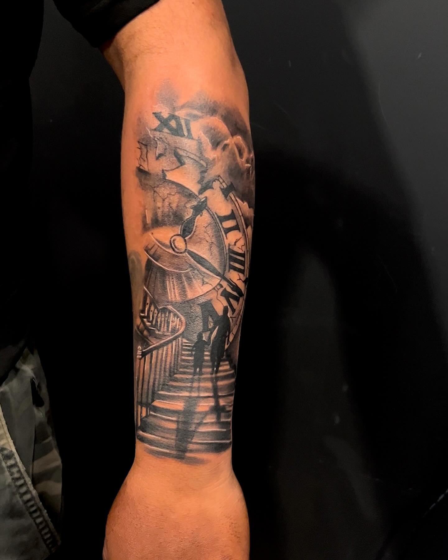 Ancient warrior realism tattoo on the forearm by ▪️JhonnyElias TATTOO ▪️