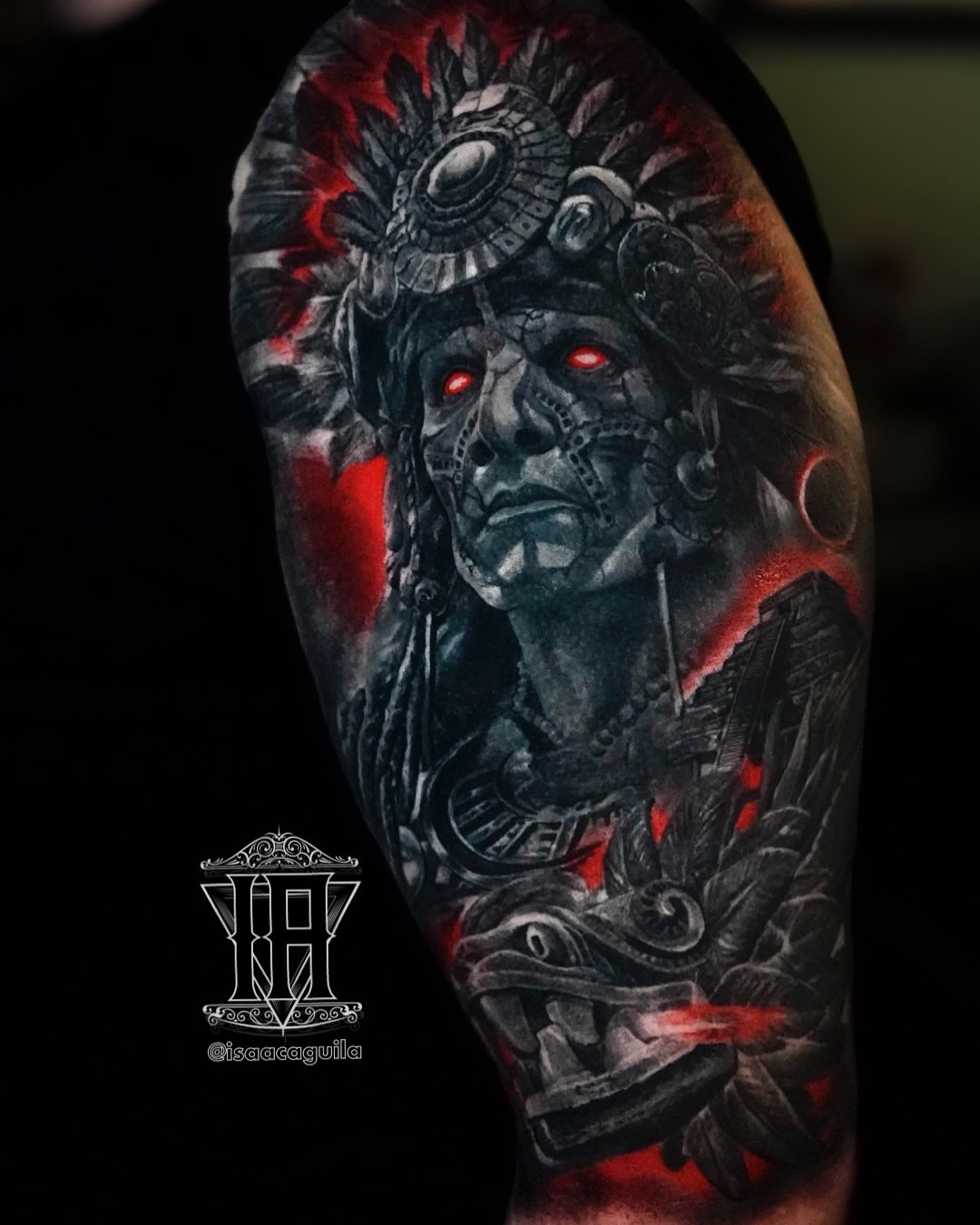 Tattoo by @isaacaguila โ dark_realism