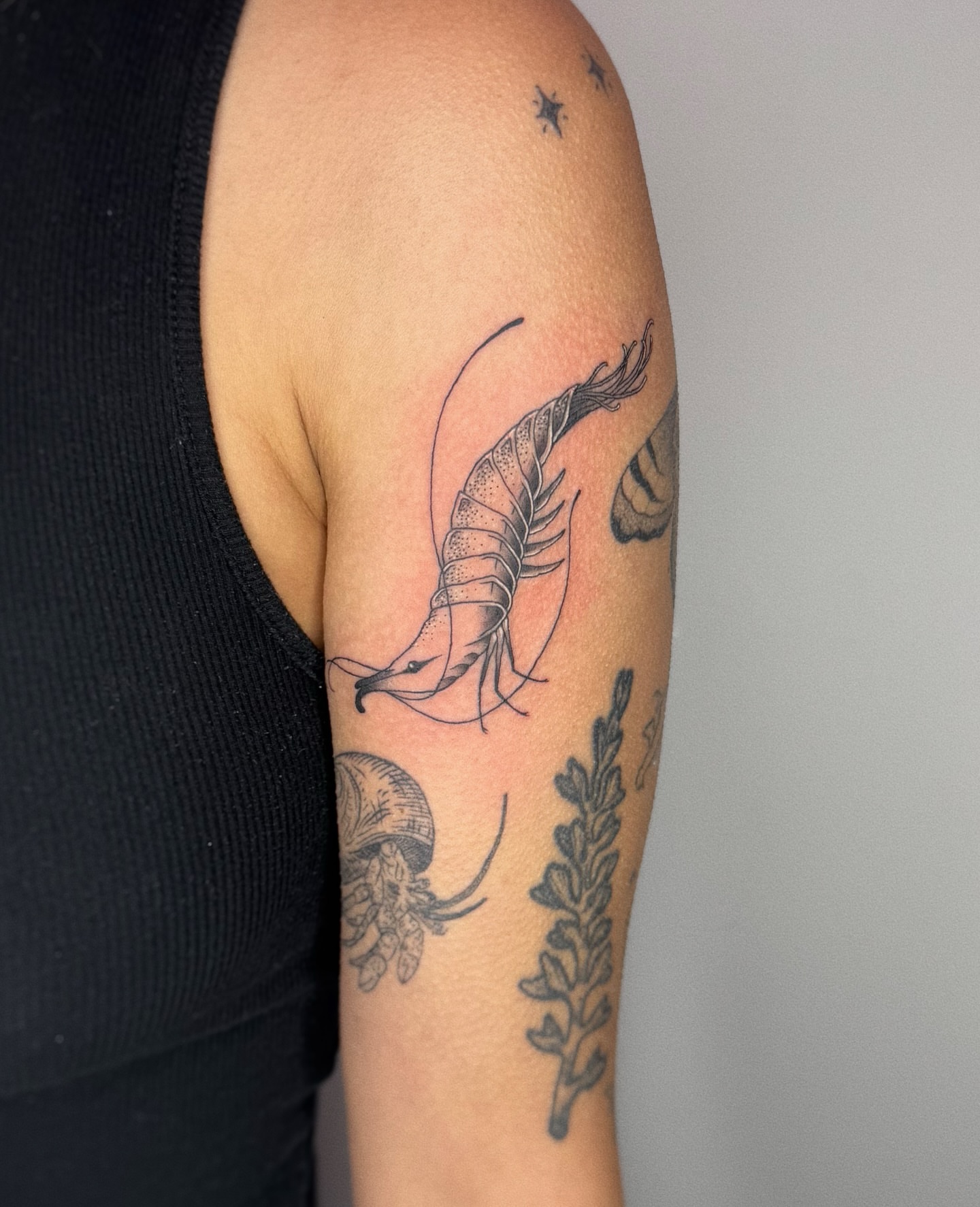 Tattoo by @sagejanetattoo — black_and_grey