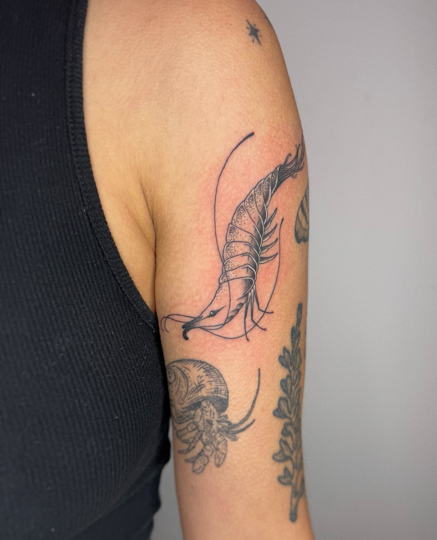 Tattoo by @sagejanetattoo — black_and_grey