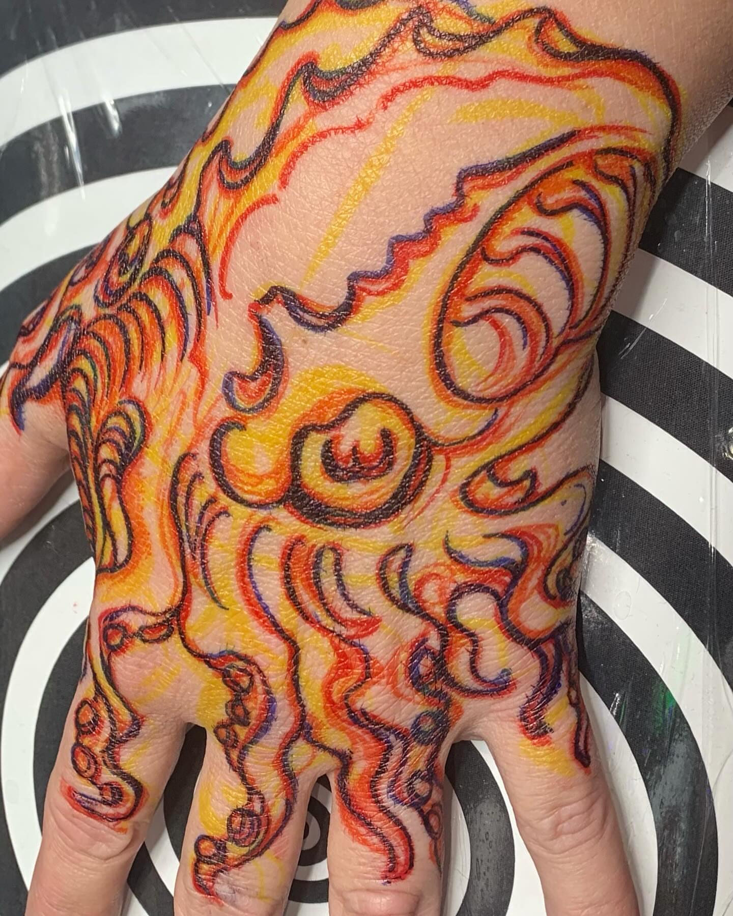 Tattoo by @electric_phantom — new_school