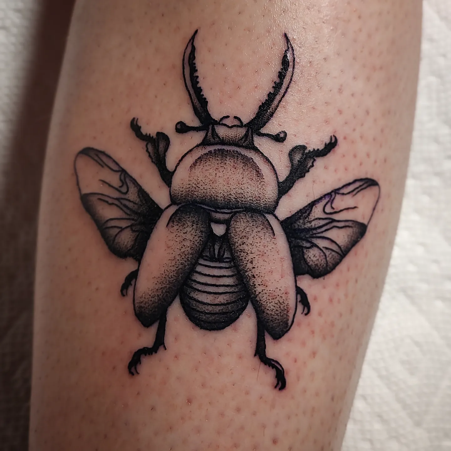 Tattoo by @karat_curations β dotwork