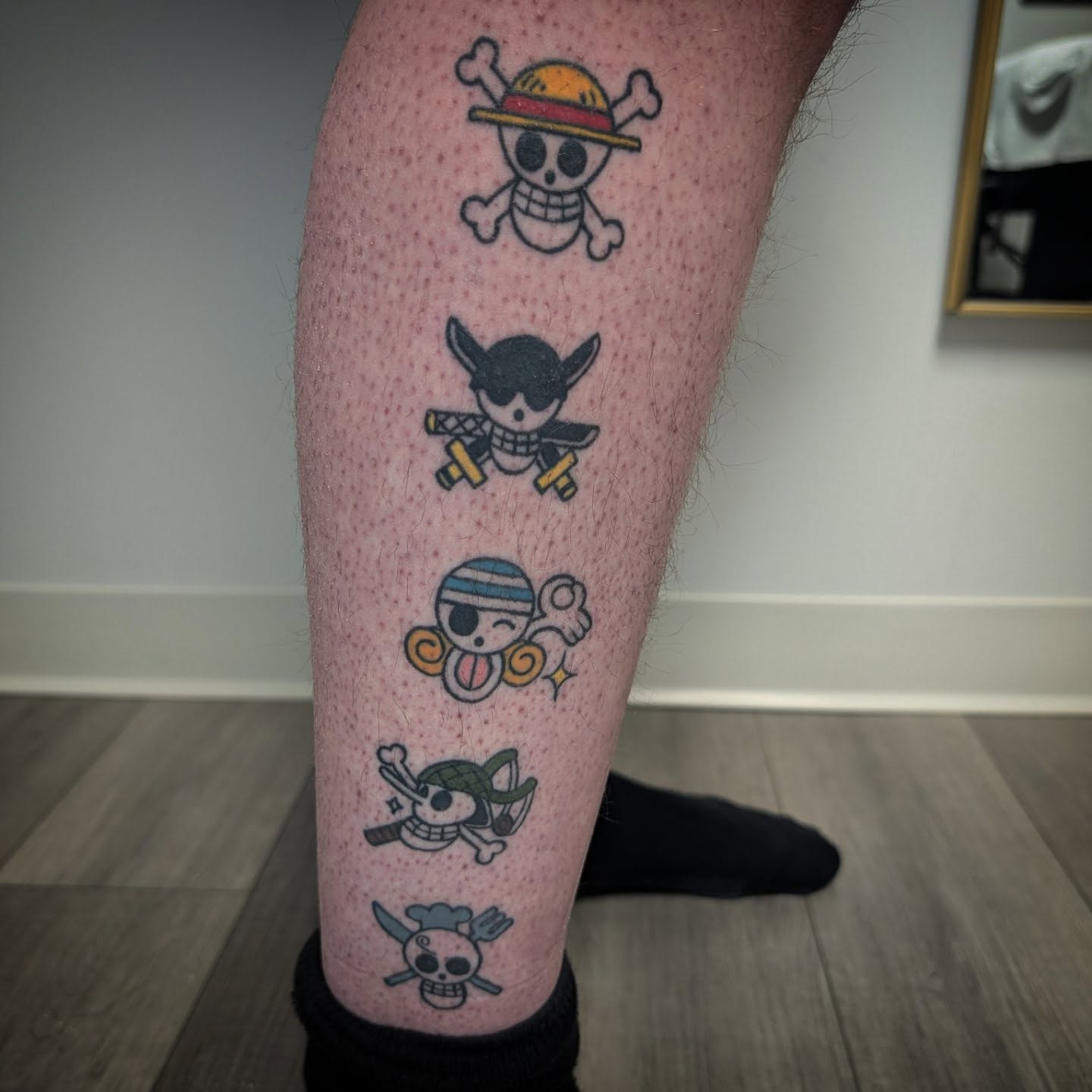 Tattoo by @cabinfevertattoo — dotwork