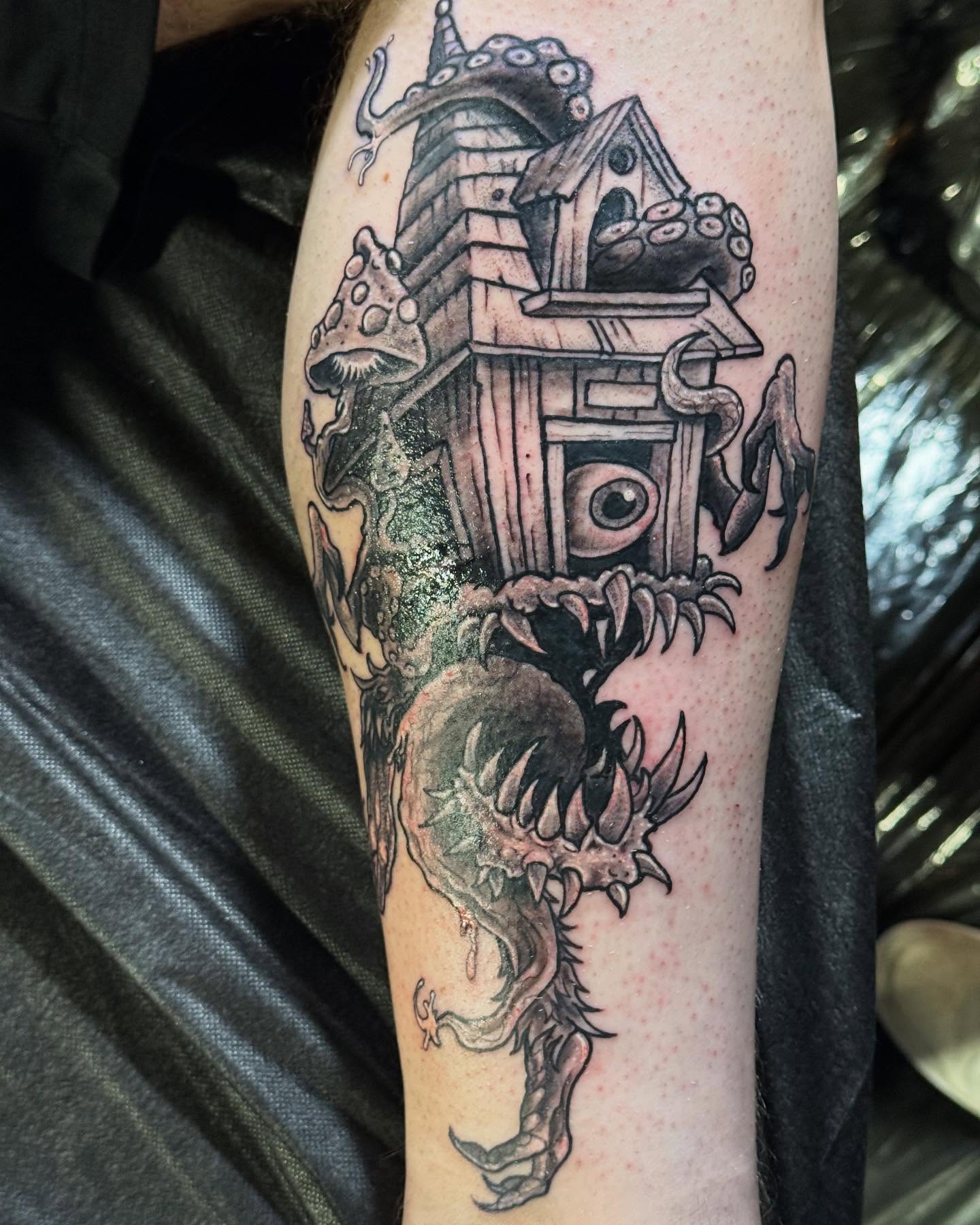 Tattoo by @artjunkiedc — dark_realism