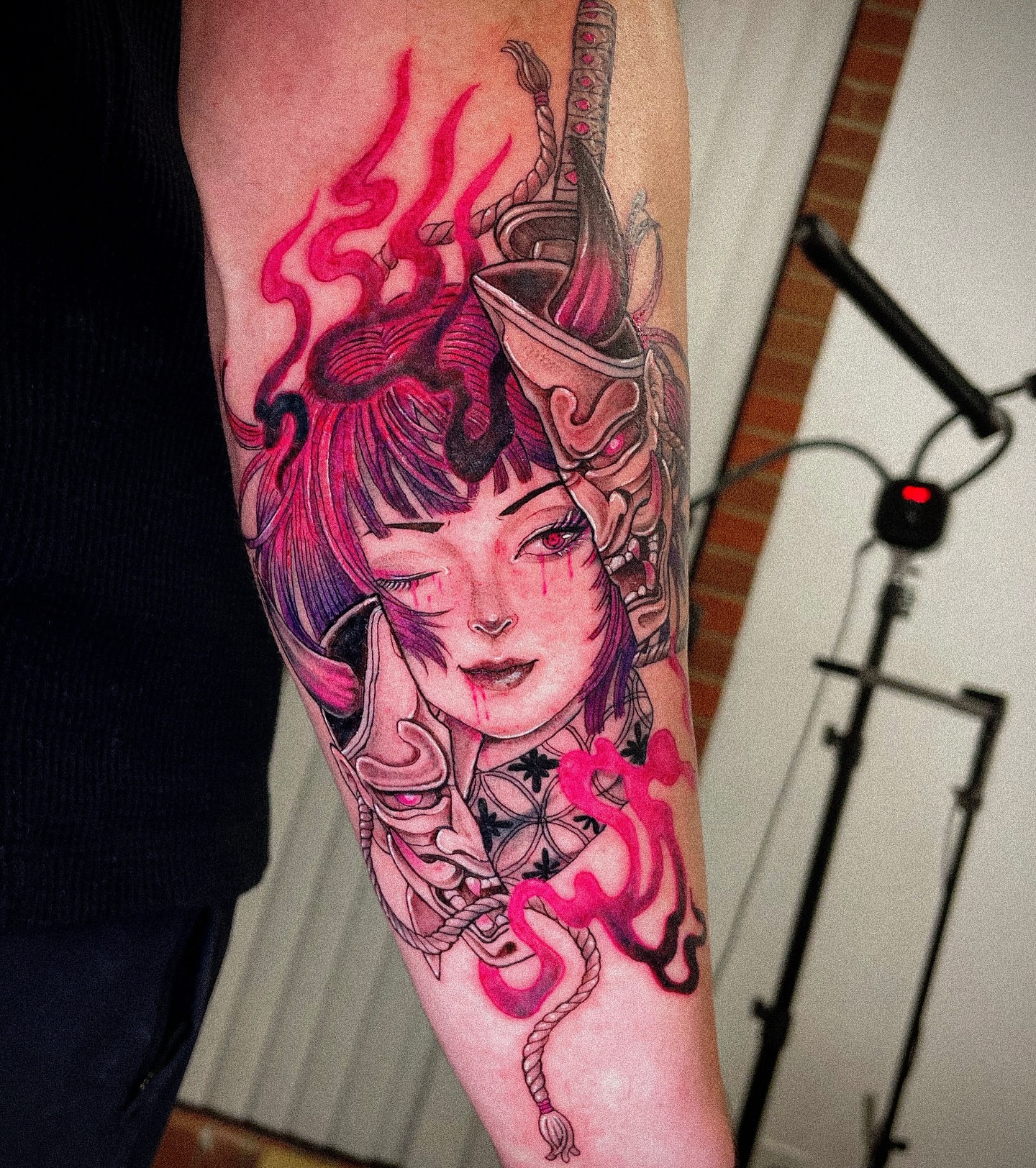 Tattoo by @migeon_tattoo — anime, illustrative