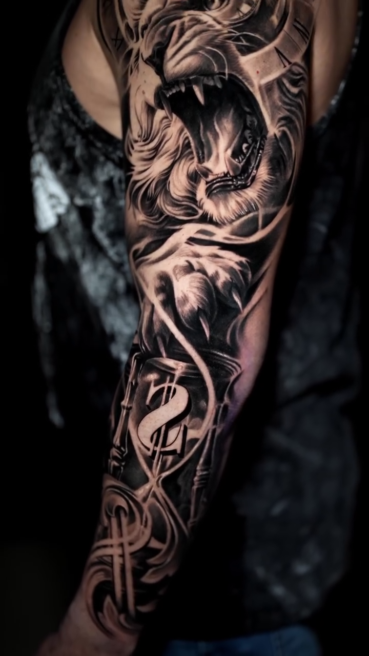 Tattoo by @murdock_manuel — realism, black_and_grey