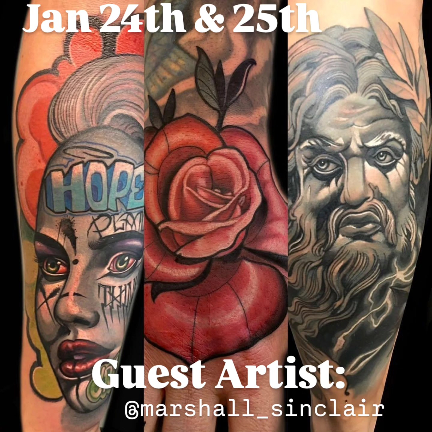 Tattoo by @marshall_sinclair — american_traditional, realism