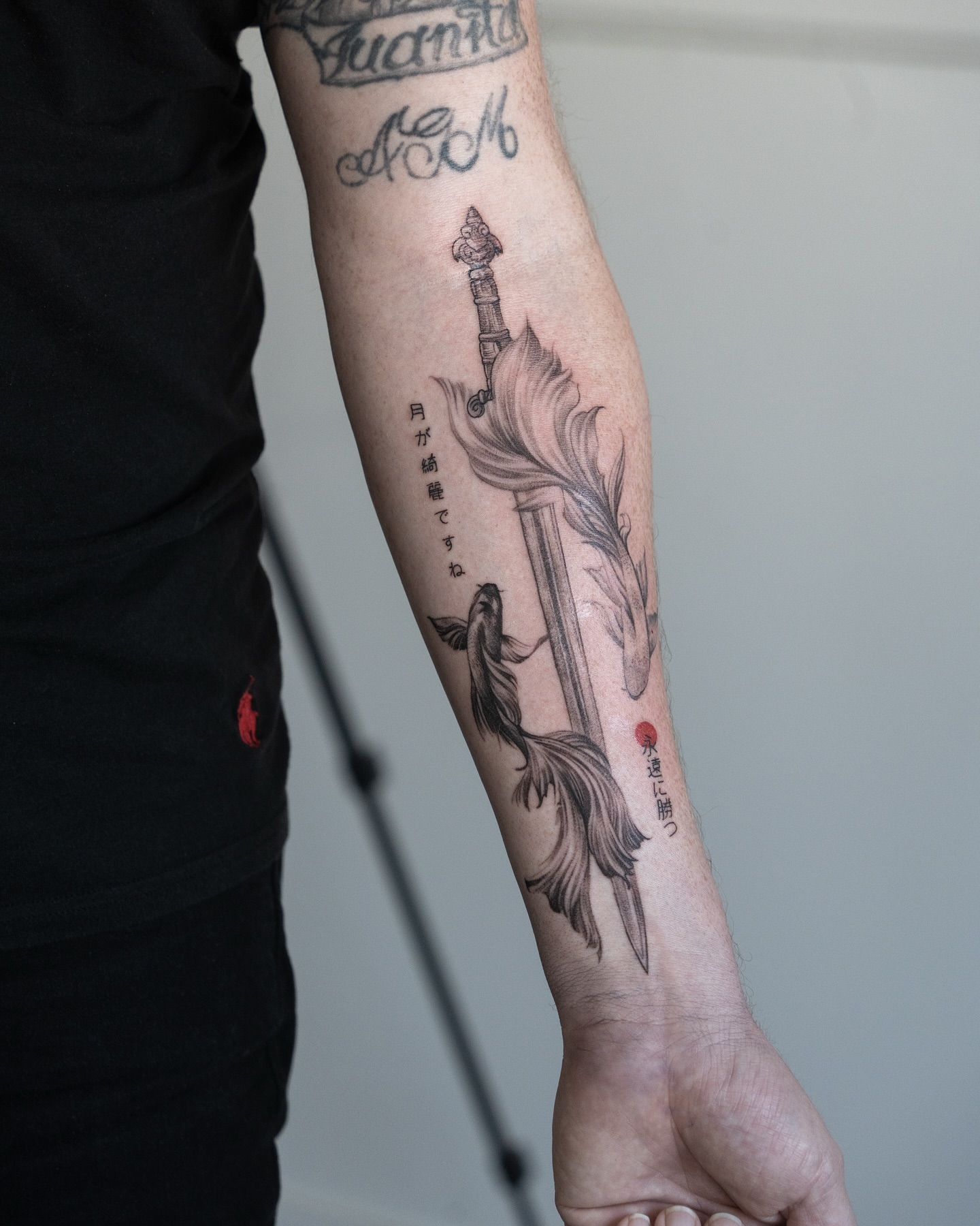 Tattoo by @red_lettr — black_and_grey, realism