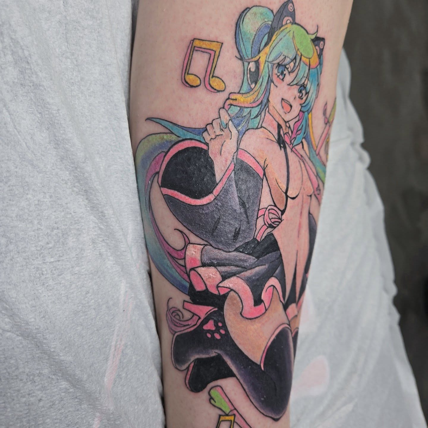 Tattoo by @savshimi — anime, illustrative
