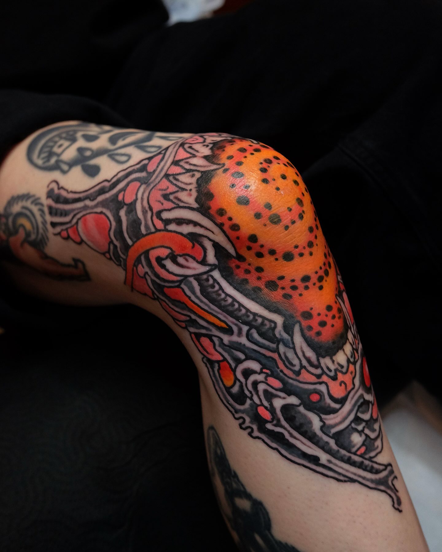 Tattoo by @zacblevins — american_traditional, dotwork