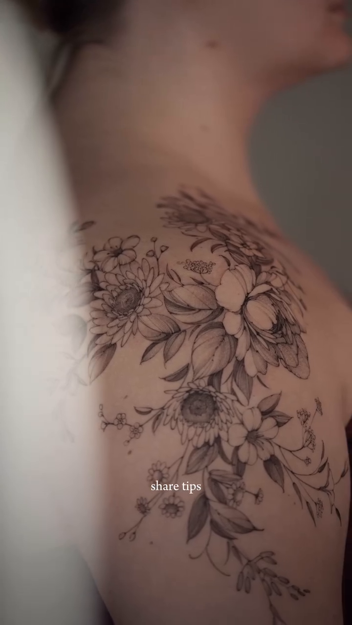 Tattoo by @shekhme — fine_line, black_and_grey