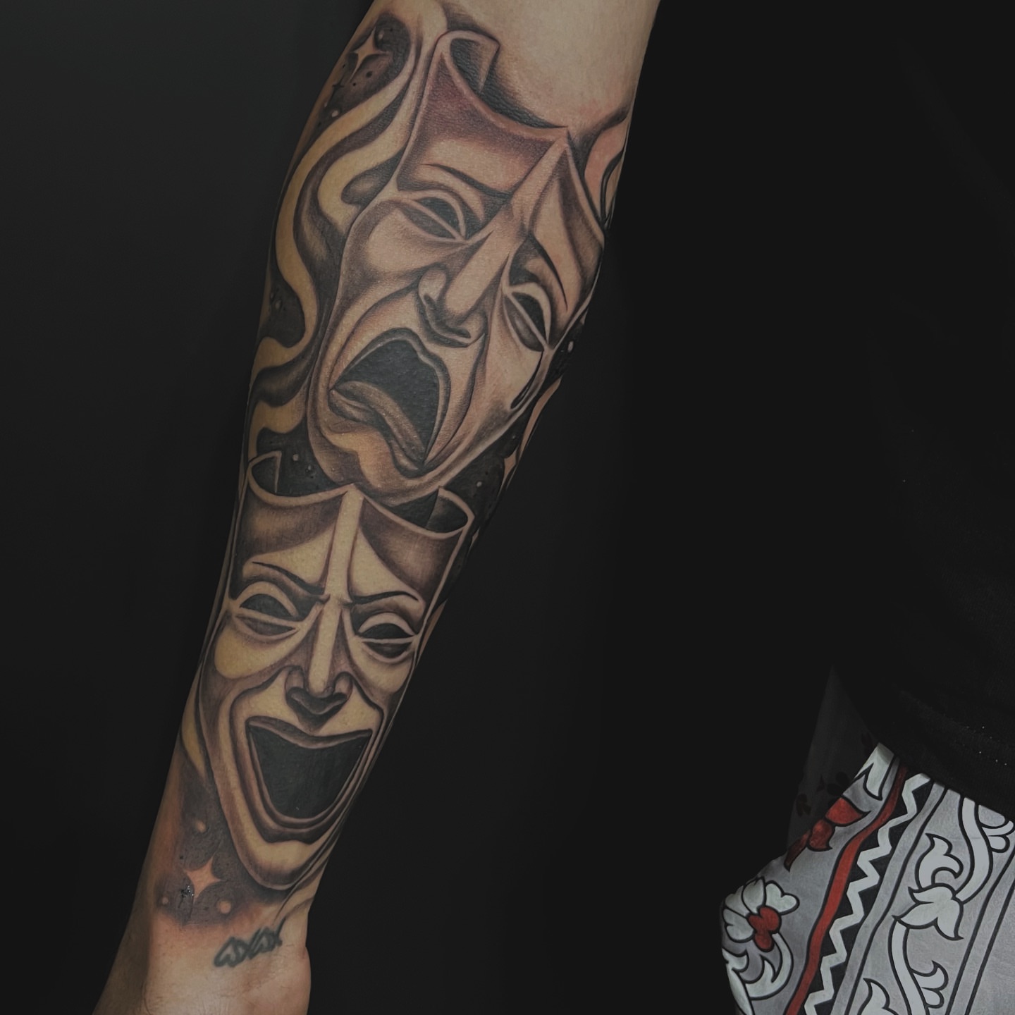 Tattoo by @lynk.art — black_and_grey, realism