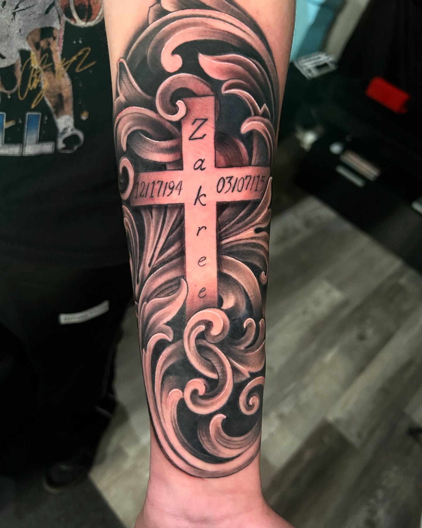 Tattoo by @danbostic_sdt — black_and_grey, ornamental