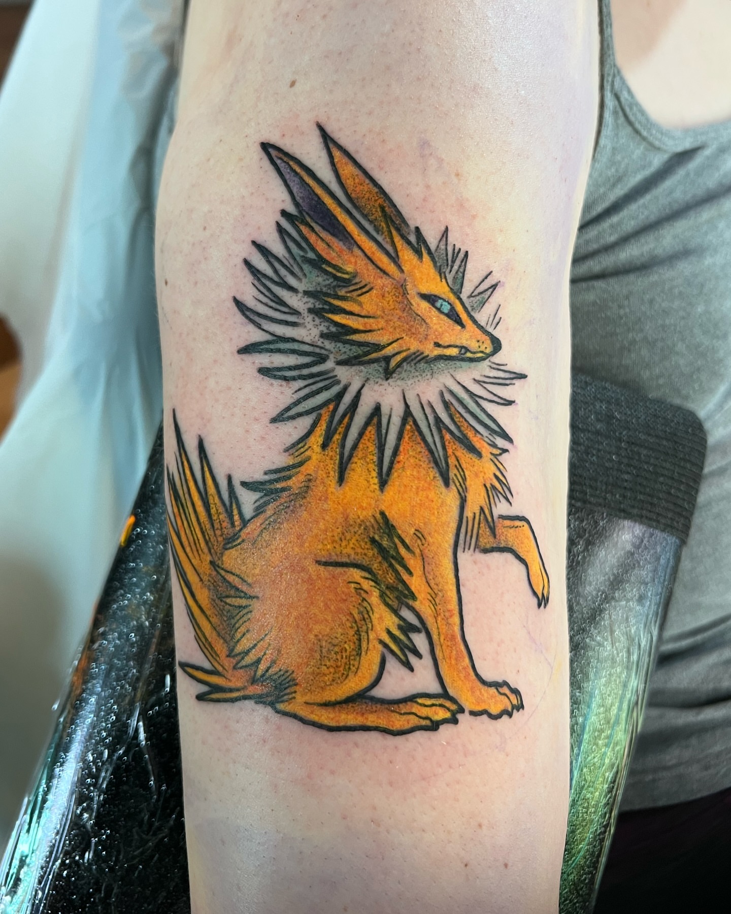 Tattoo by @birchbeast — dotwork
