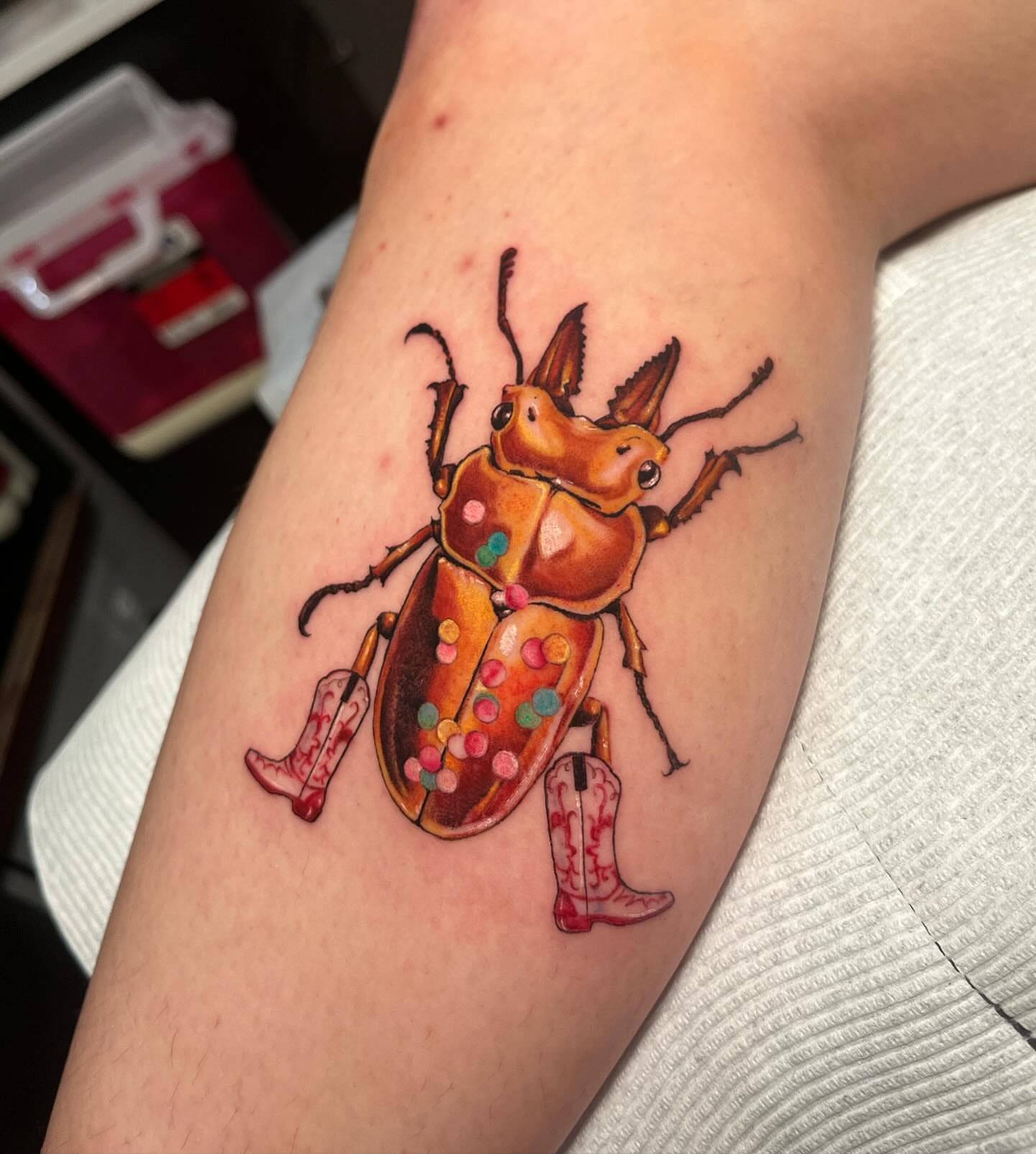 Tattoo by @micah_mariah — realism, trash_polka
