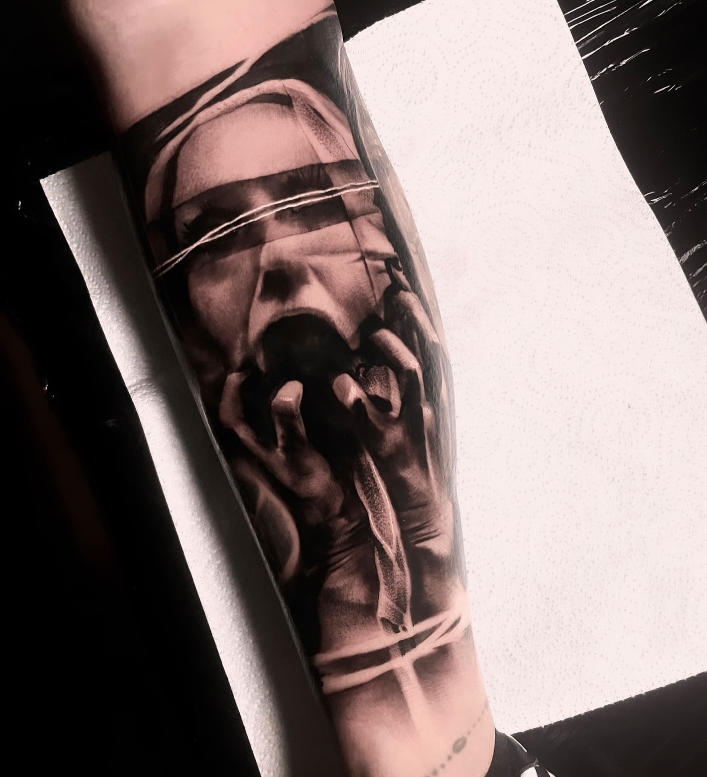 Tattoo by @blackchow_tattoos — realism, dark_realism
