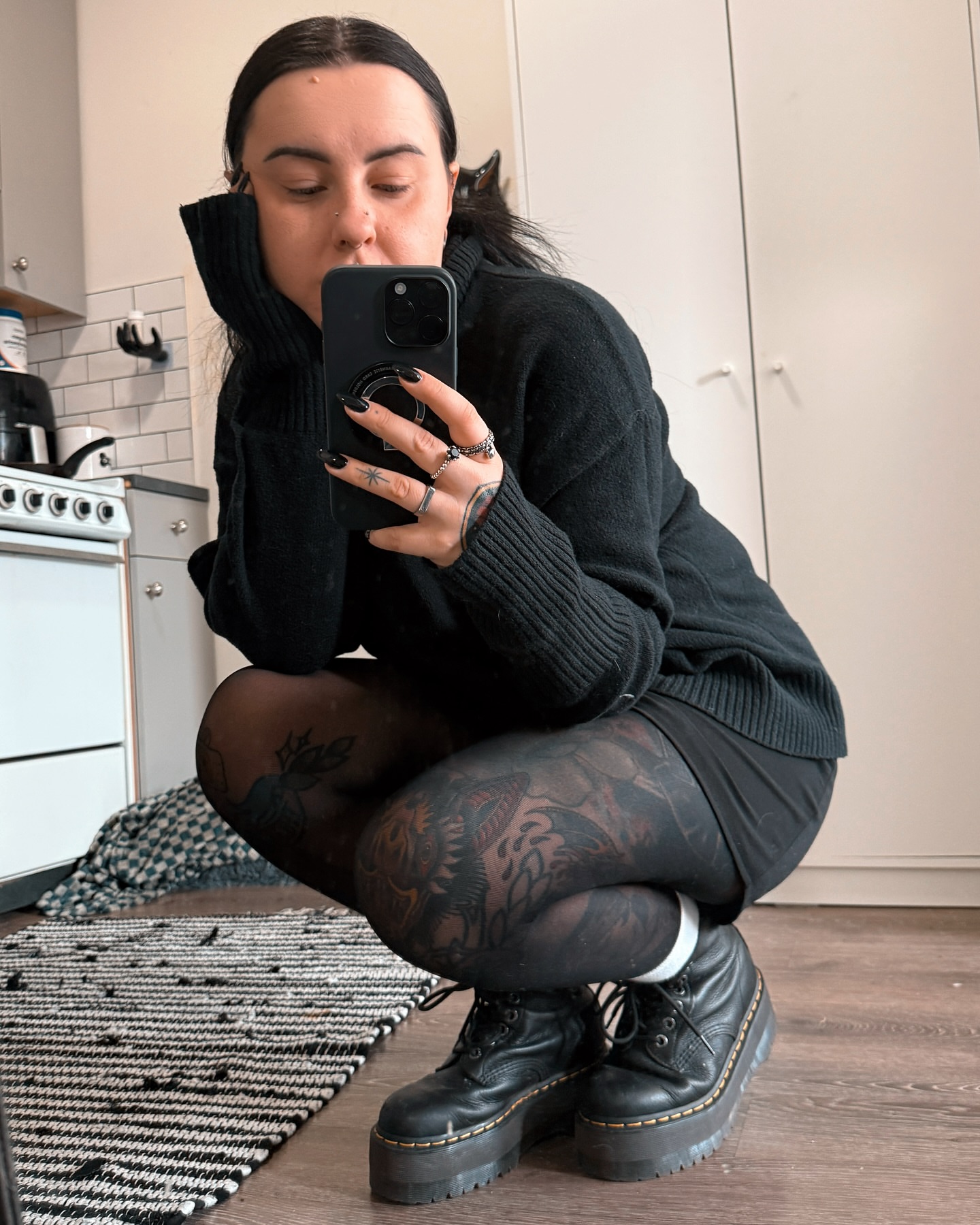 Tattooed legs black and grey tattoo on the leg by οΌππ¨ππ¨οΌ, New York, New York