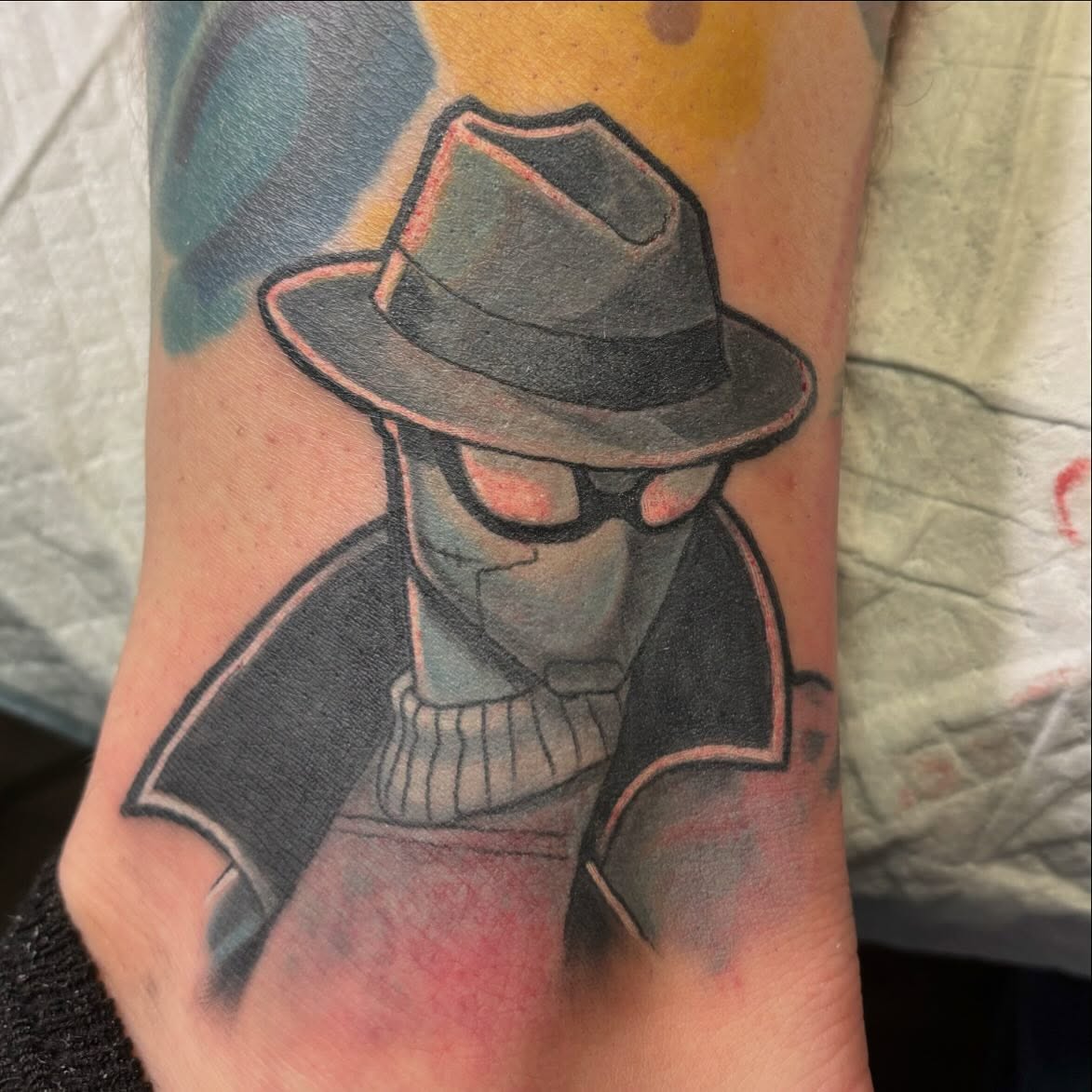 Tattoo by @cynicalprick — black_and_grey