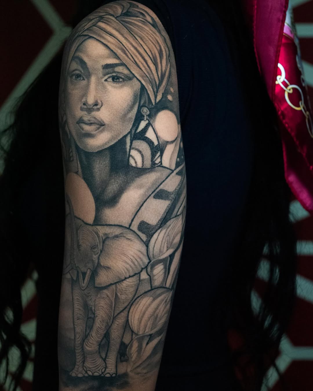 Tattoo by @gersaint — realism, black_and_grey