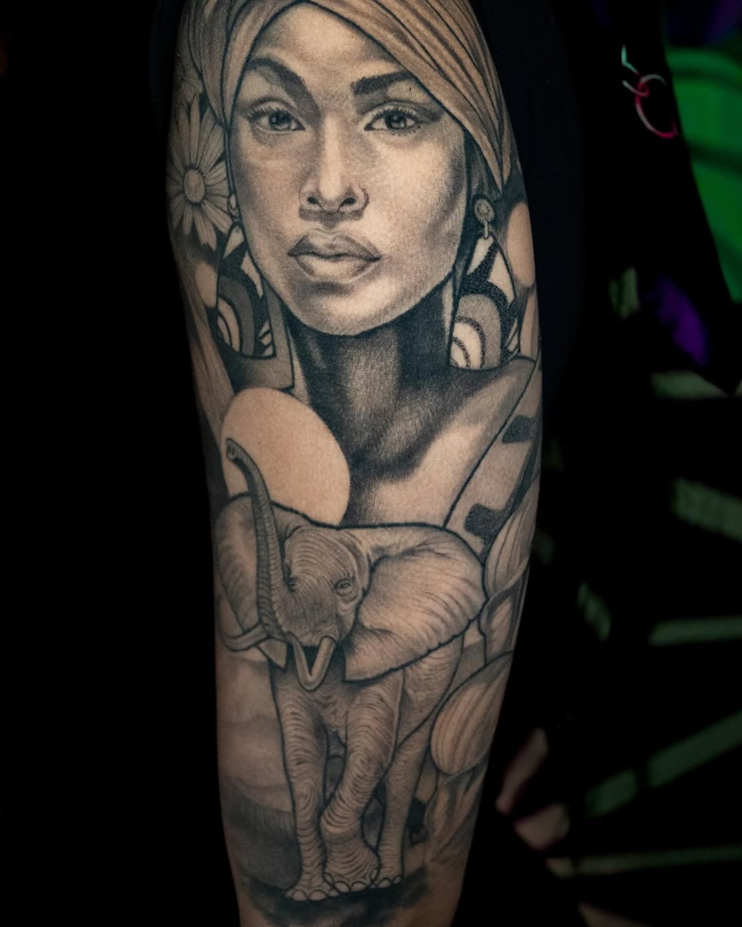 Tattoo by @gersaint — realism, black_and_grey