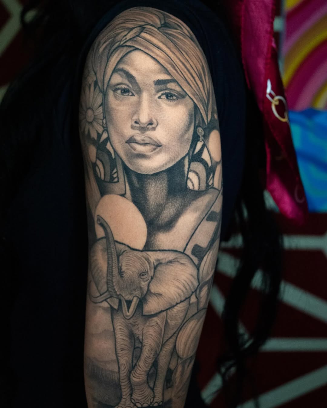 Tattoo by @gersaint — realism, black_and_grey