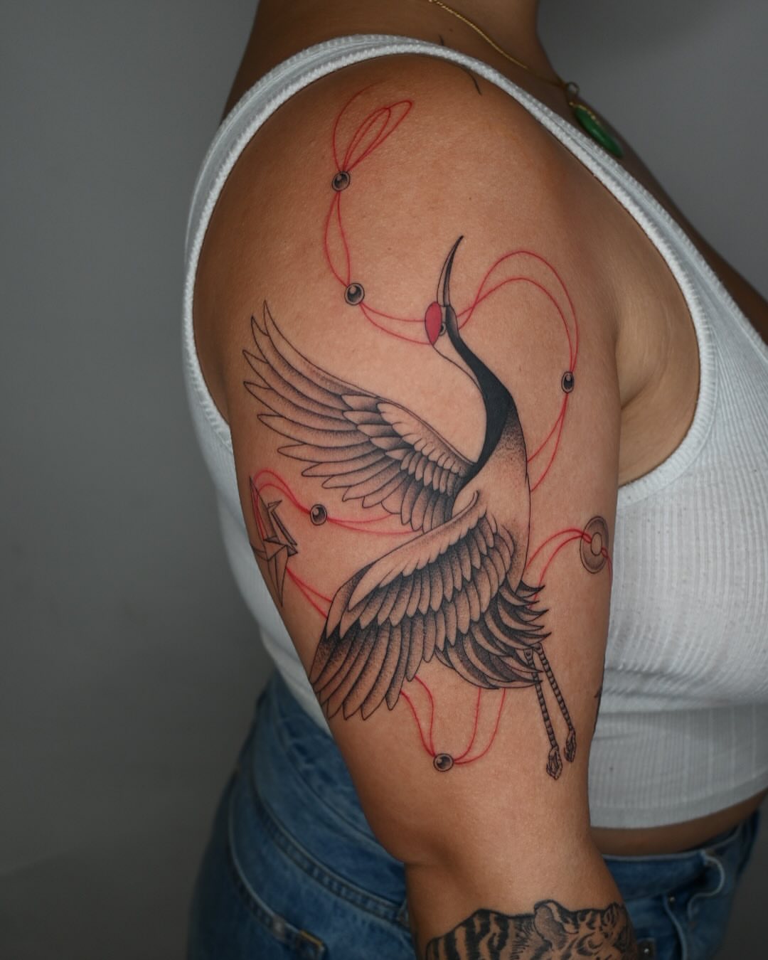 Tattoo by @simbalysm — black_and_grey