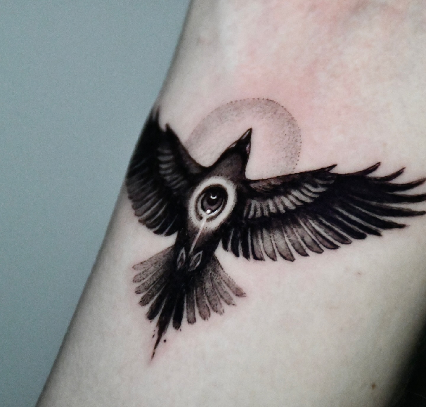Tattoo by @jf.artistic — dotwork, realism