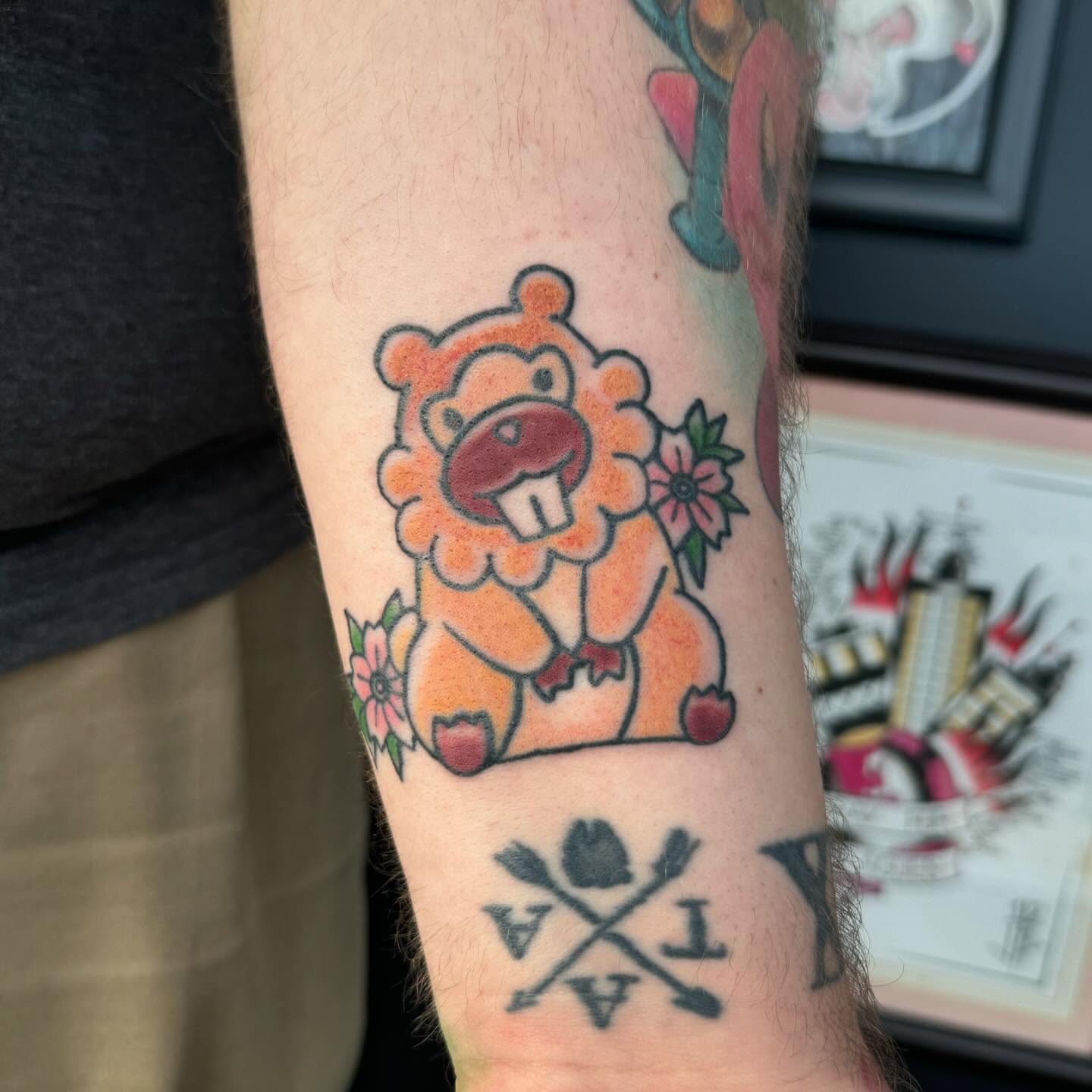 Tattoo by @not_ur_babys_ink โ american_traditional