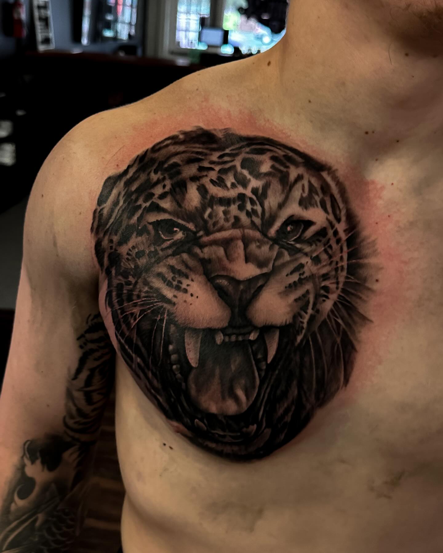 Tattoo by @guzman_tattoo_ — realism, black_and_grey