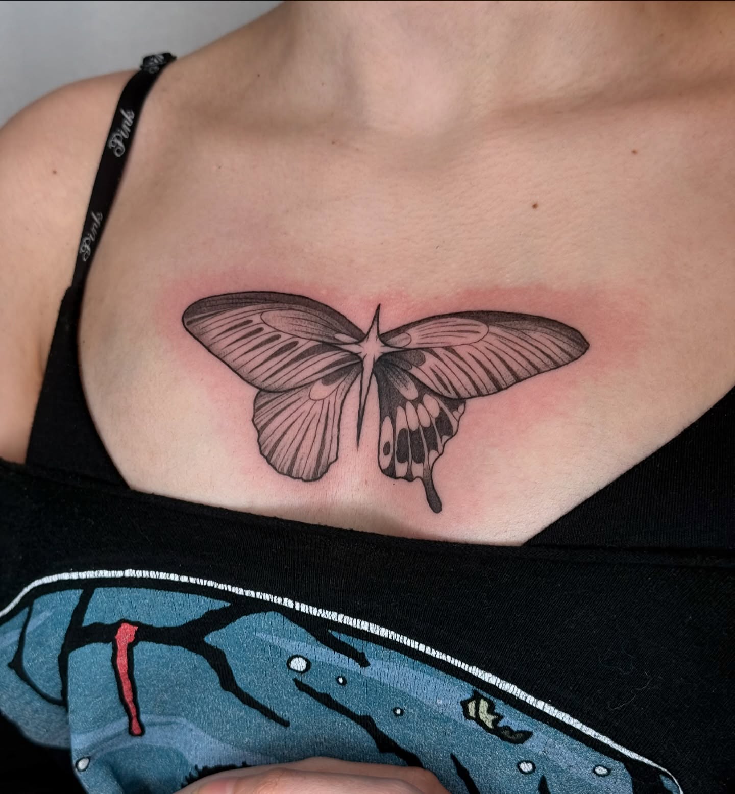 Tattoo by @flynncoooper — black_and_grey