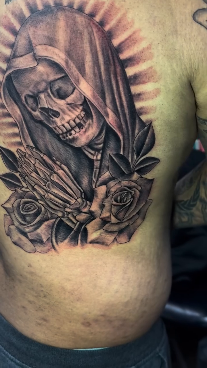 Tattoo by @chicago_inkslinger — black_and_grey, realism