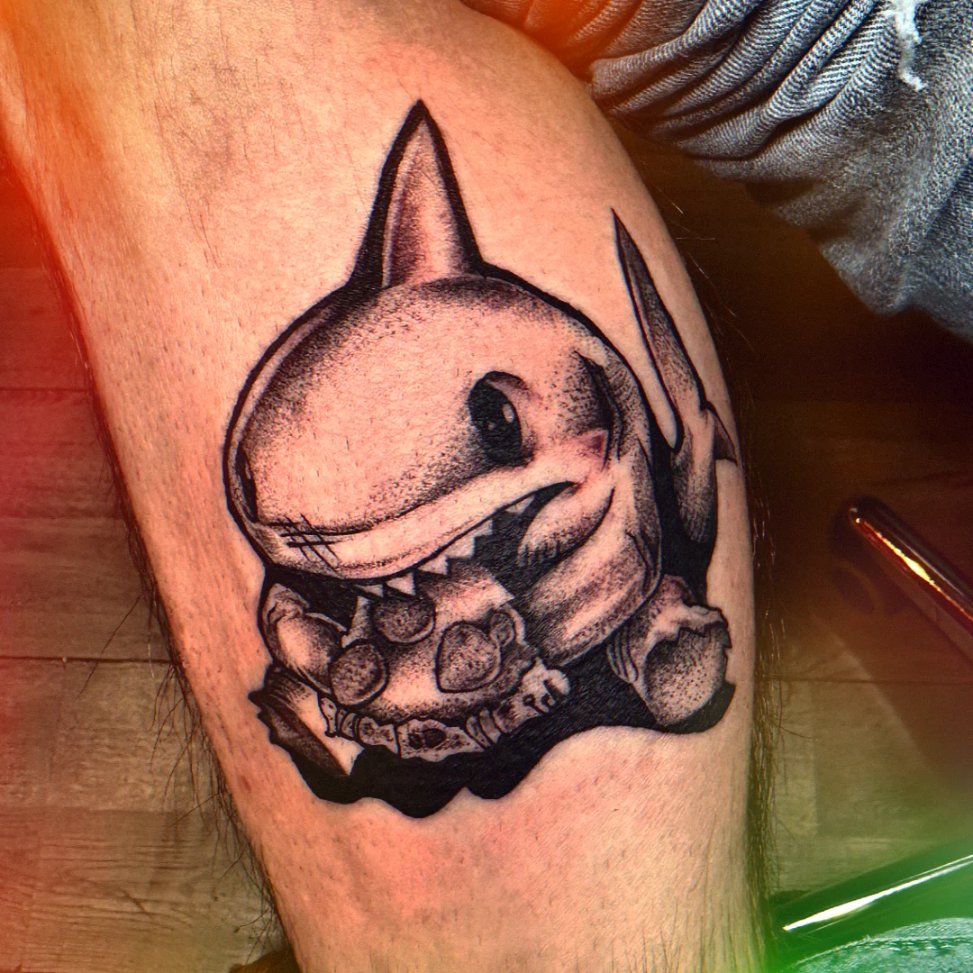 Tattoo by @johnnyloudertattoo — dotwork