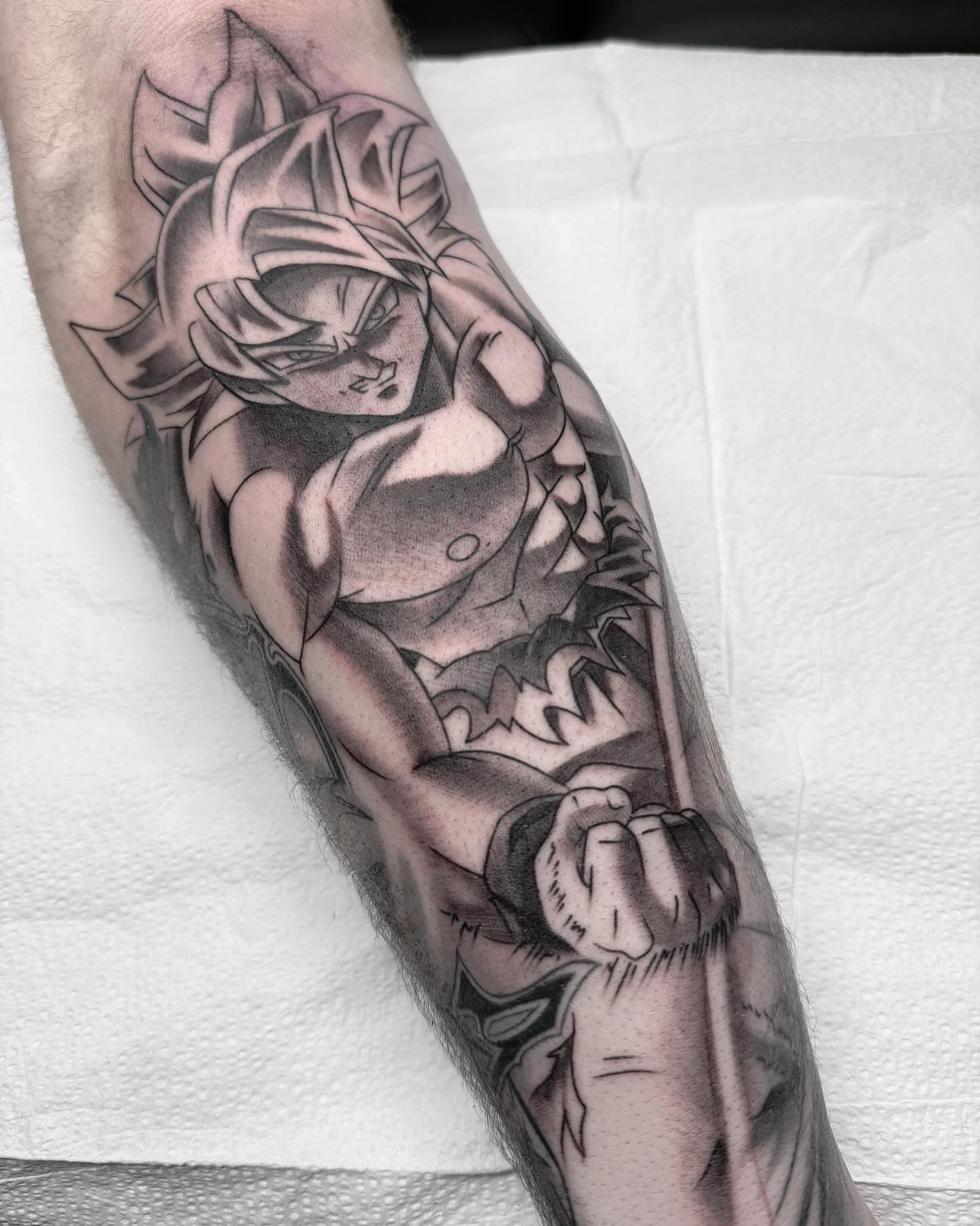 Tattoo by @booradleey — black_and_grey