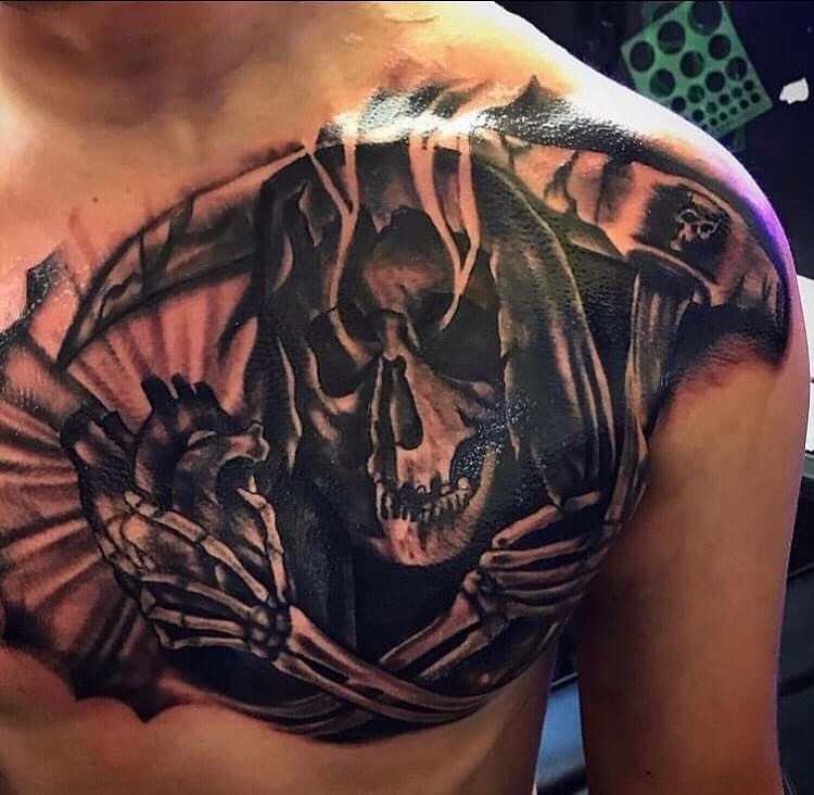 Tattoo by @toniitattoos — dark_realism