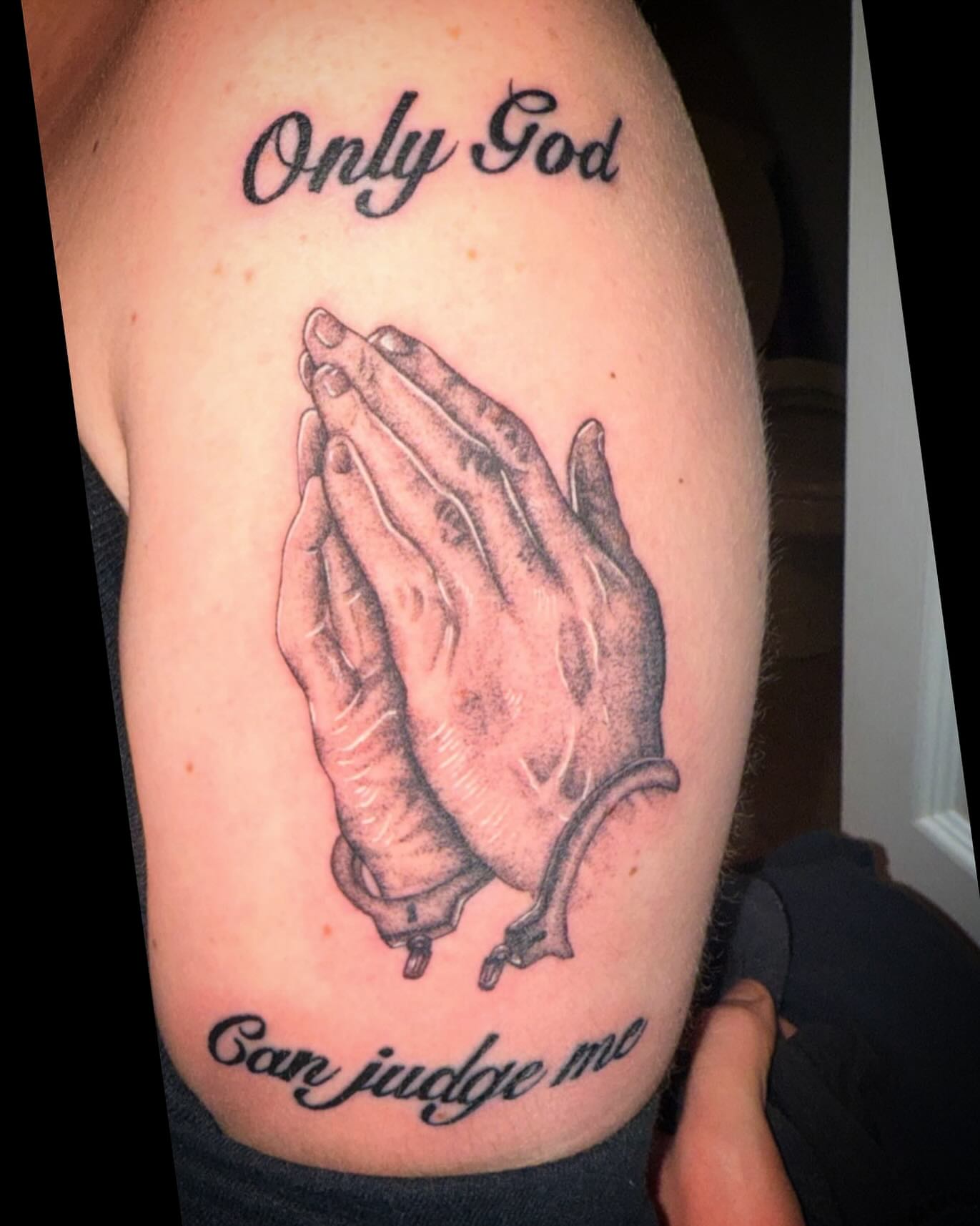 Tattoo by @luckyseventattoos — black_and_grey