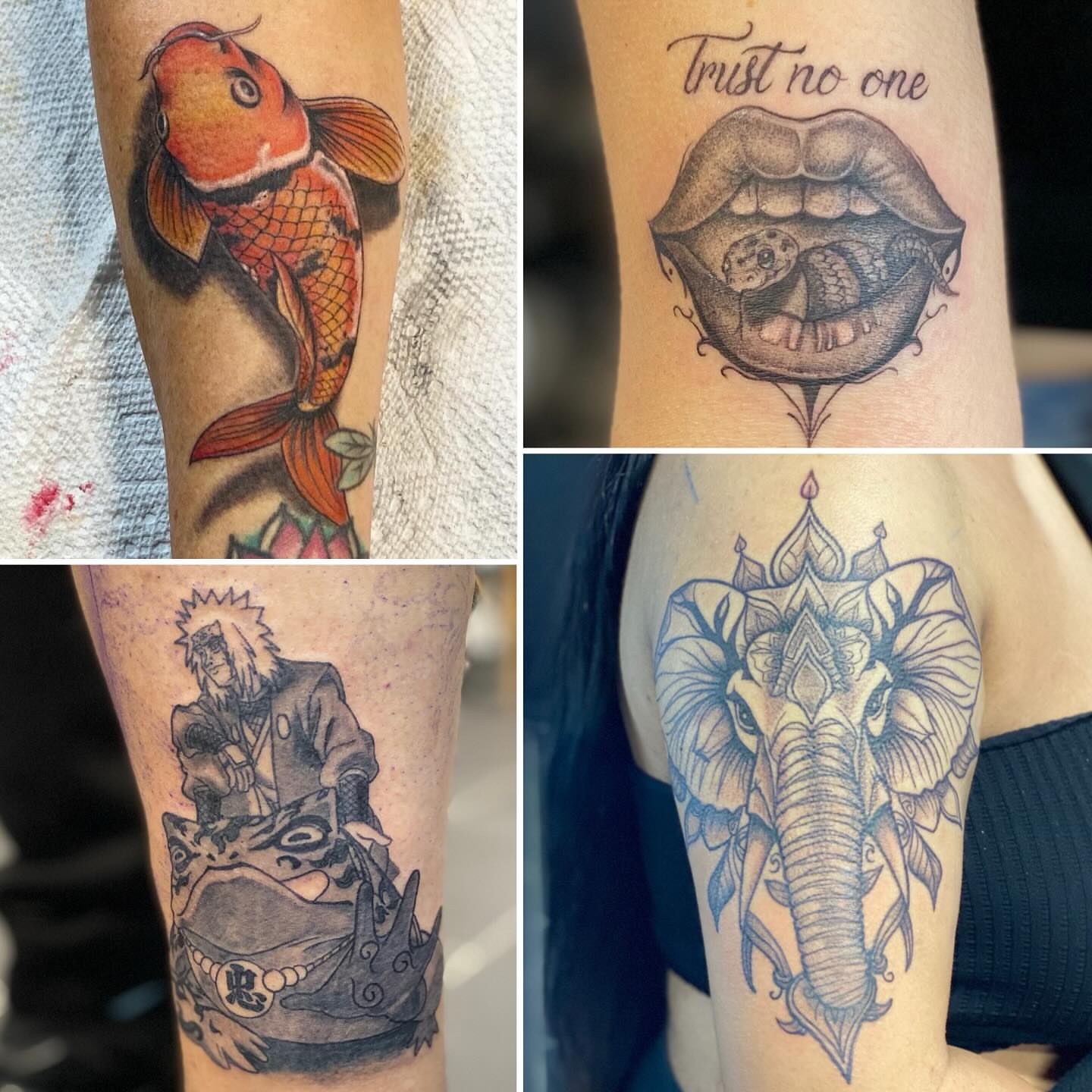 Tattoo by @chinos_tattoos โ american_traditional