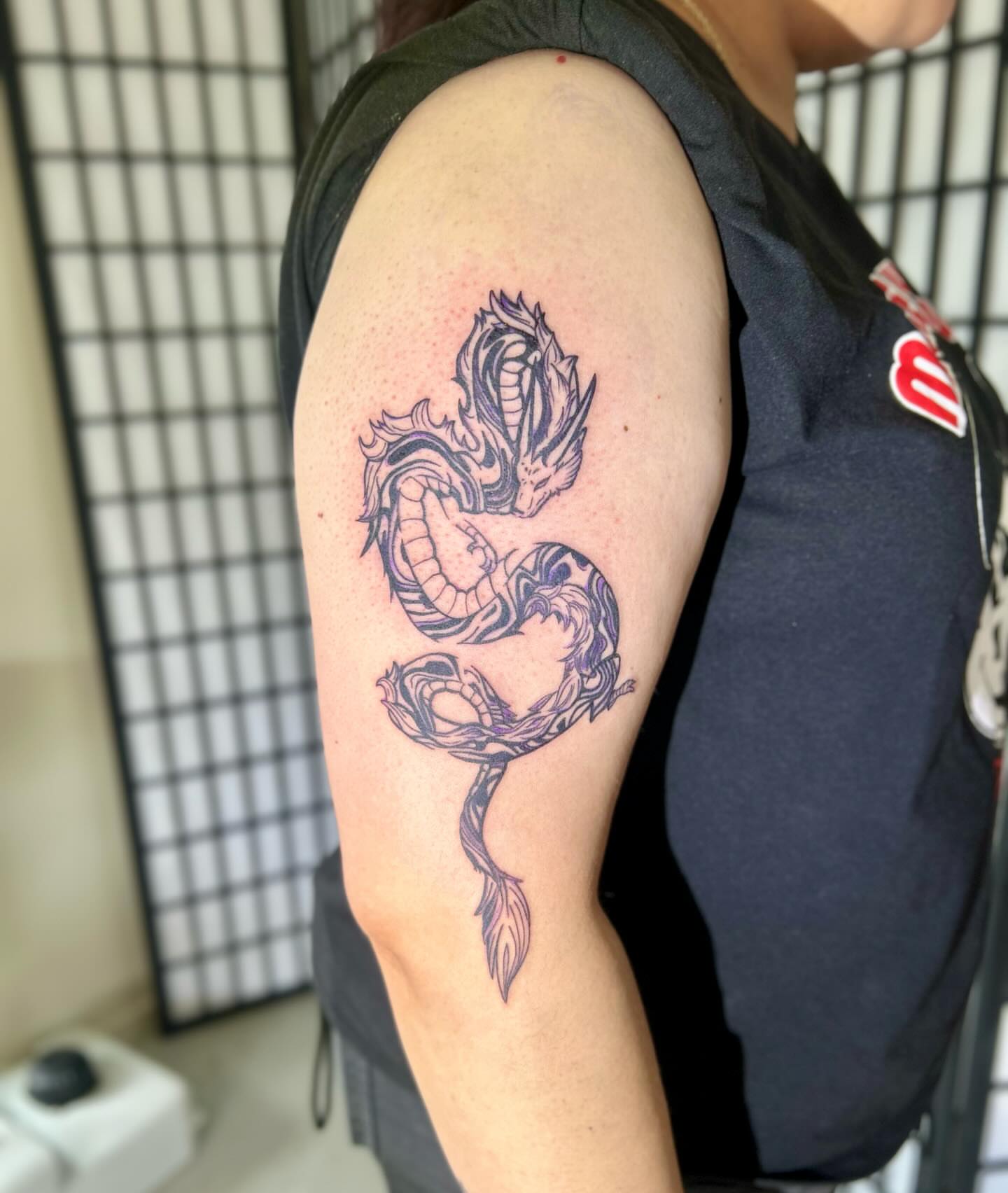 Dragon japanese irezumi tattoo on the forearm by ɢɢ sᴛʏʟᴇs