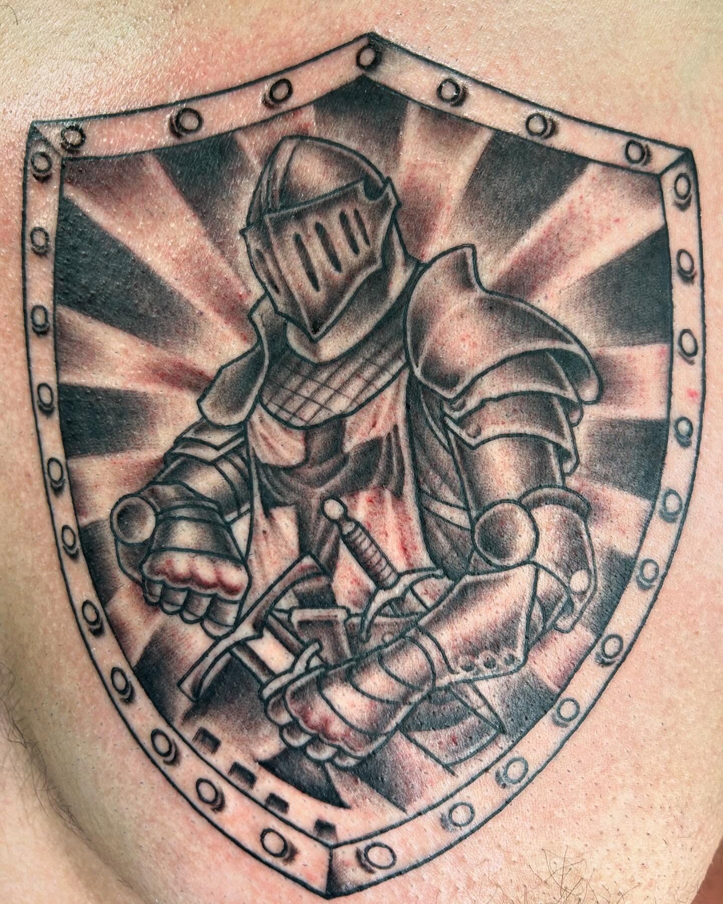 Tattoo by @camdentuttletattoos — black_and_grey
