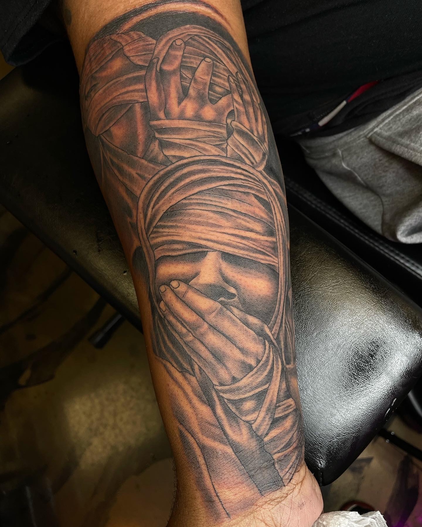 Tattoo by @iamricoinkk — realism, black_and_grey
