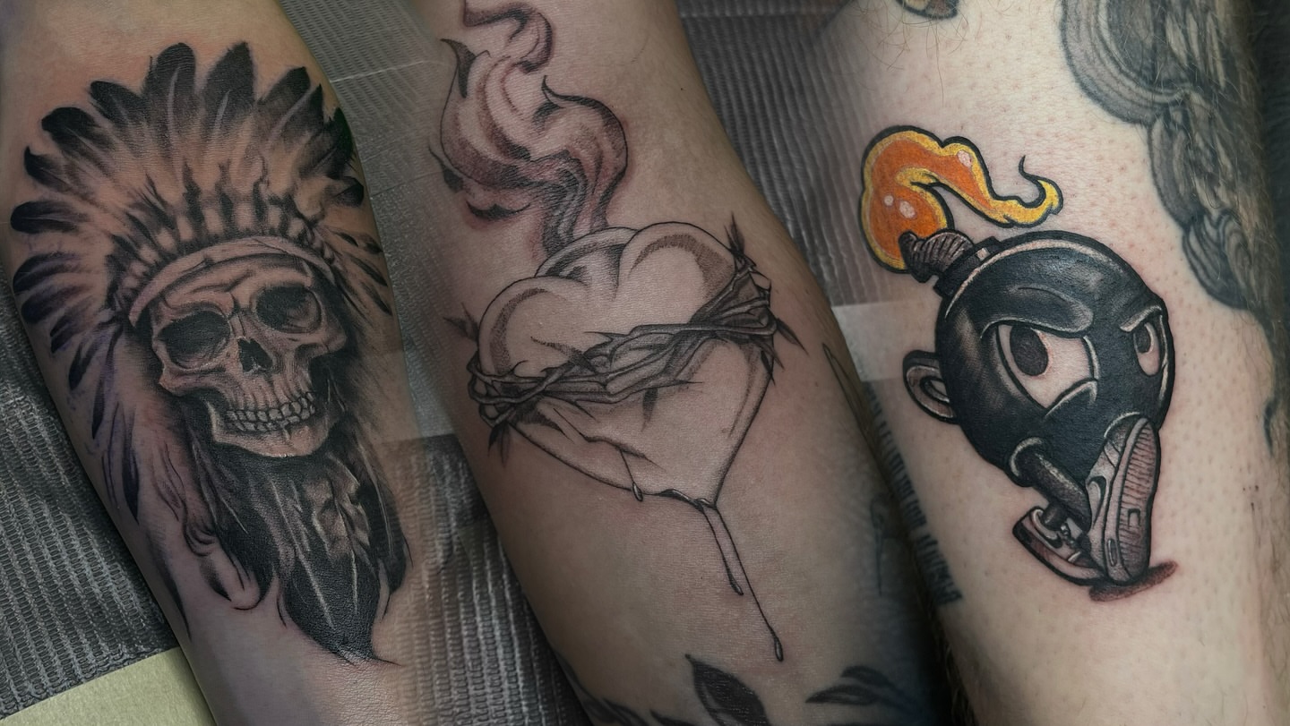 Tattoo by @_inkplug — black_and_grey, realism